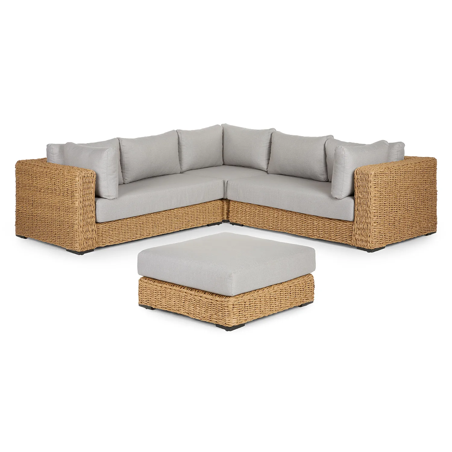 Capra 97_ Outdoor Sectional Set - Beach Sand - Image 11