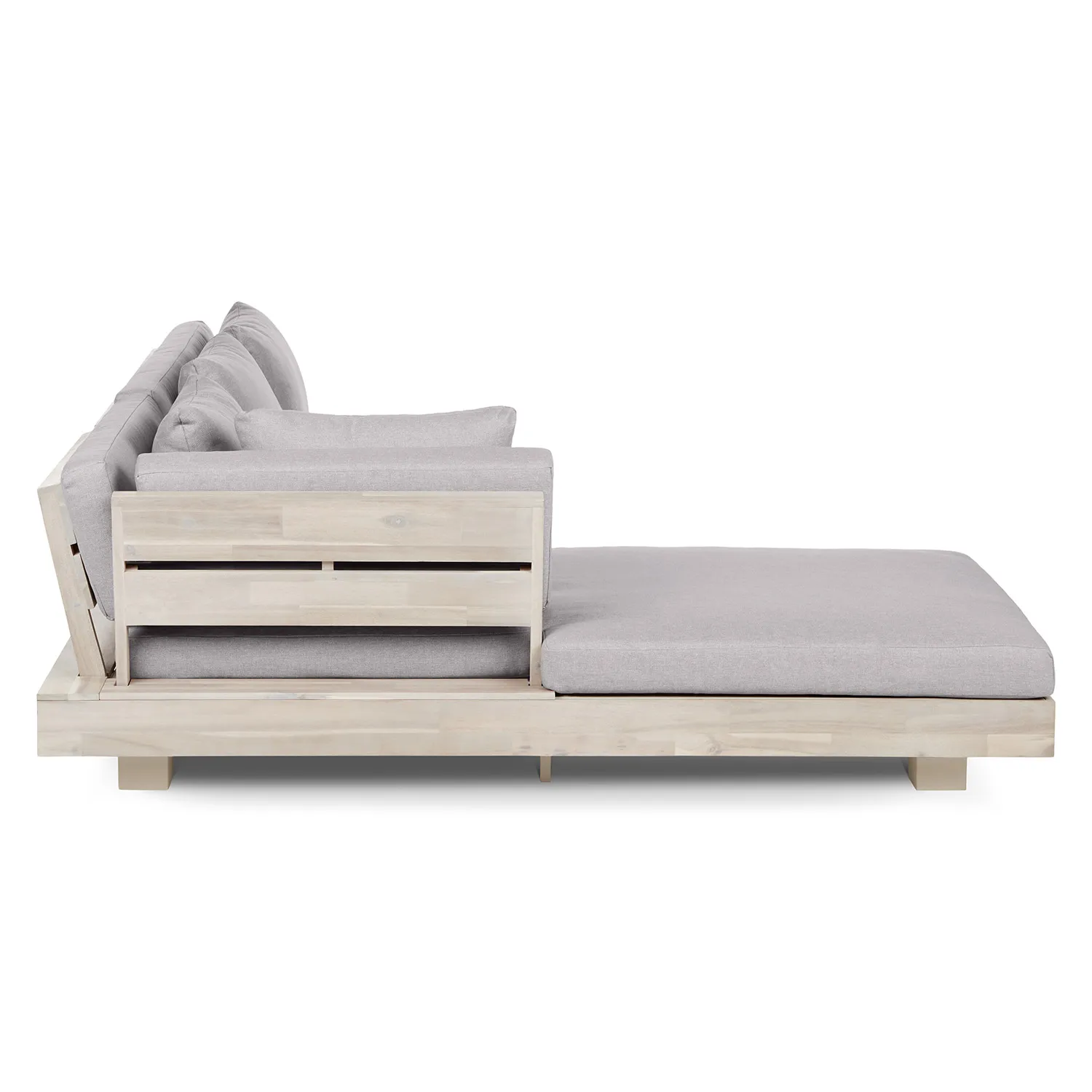 Lubek 82.5_ Outdoor Low Left Sectional - Beach Sand - Image 5