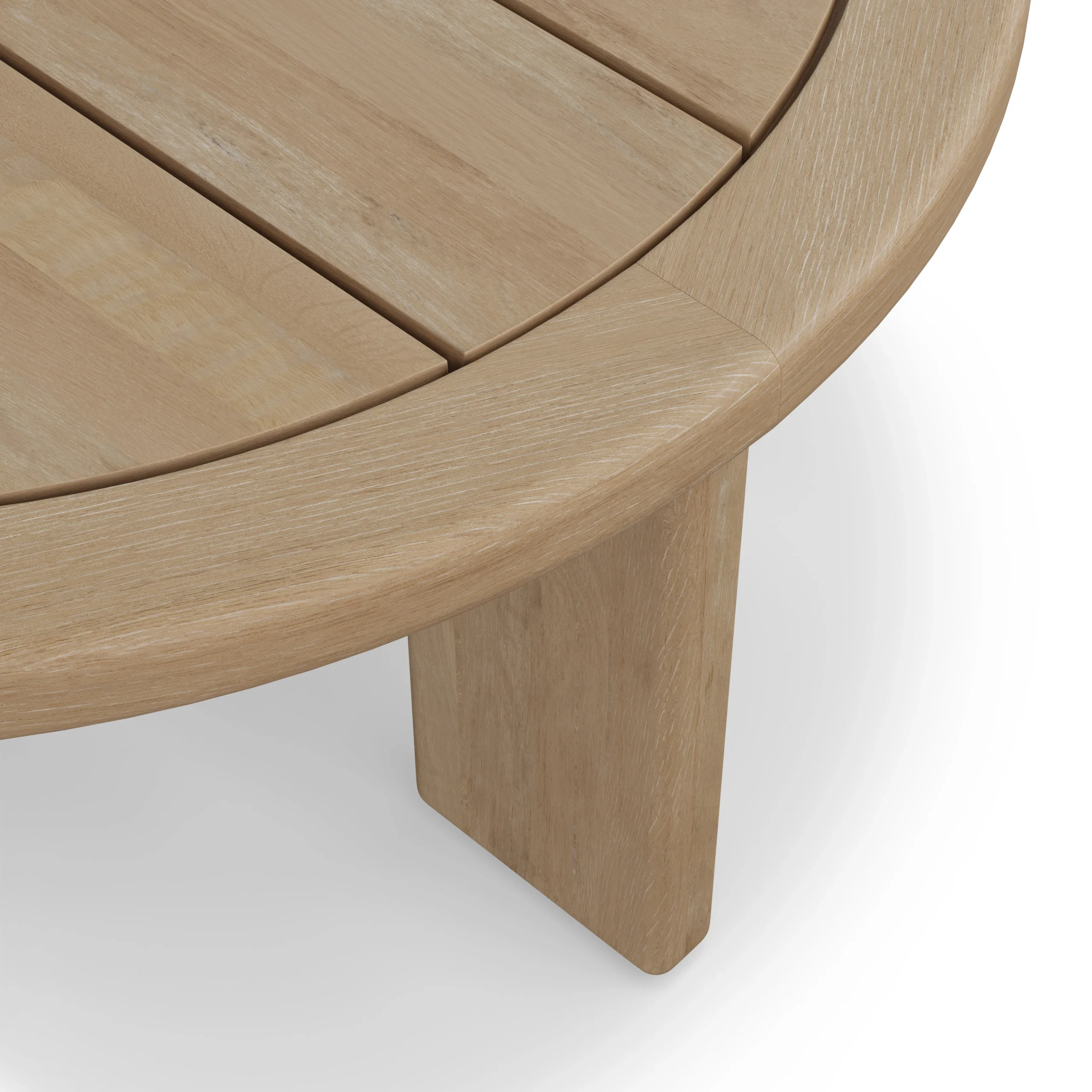 Daphne 31.5_ Outdoor Coffee Table - Eucalyptus - Image 5