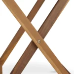 Elanora Outdoor Folding Cafe Table - Light Acacia