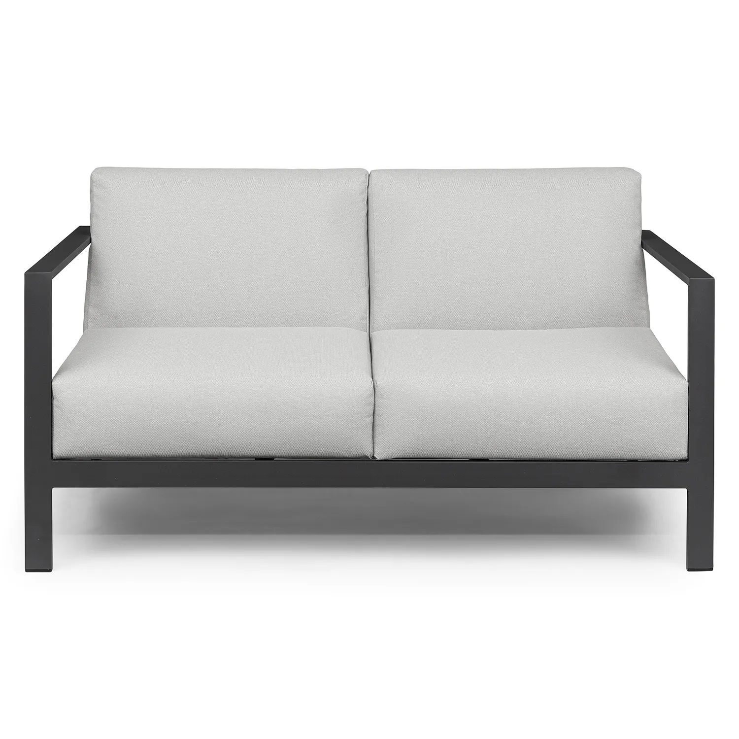 Burkel 57_ Outdoor Loveseat - Cloudy Gray - Image 7