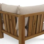 Cove 68.5_ Outdoor Modular Loveseat - Basket Beige