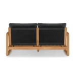 Laholm 70_ Outdoor Loveseat - Dravite Black