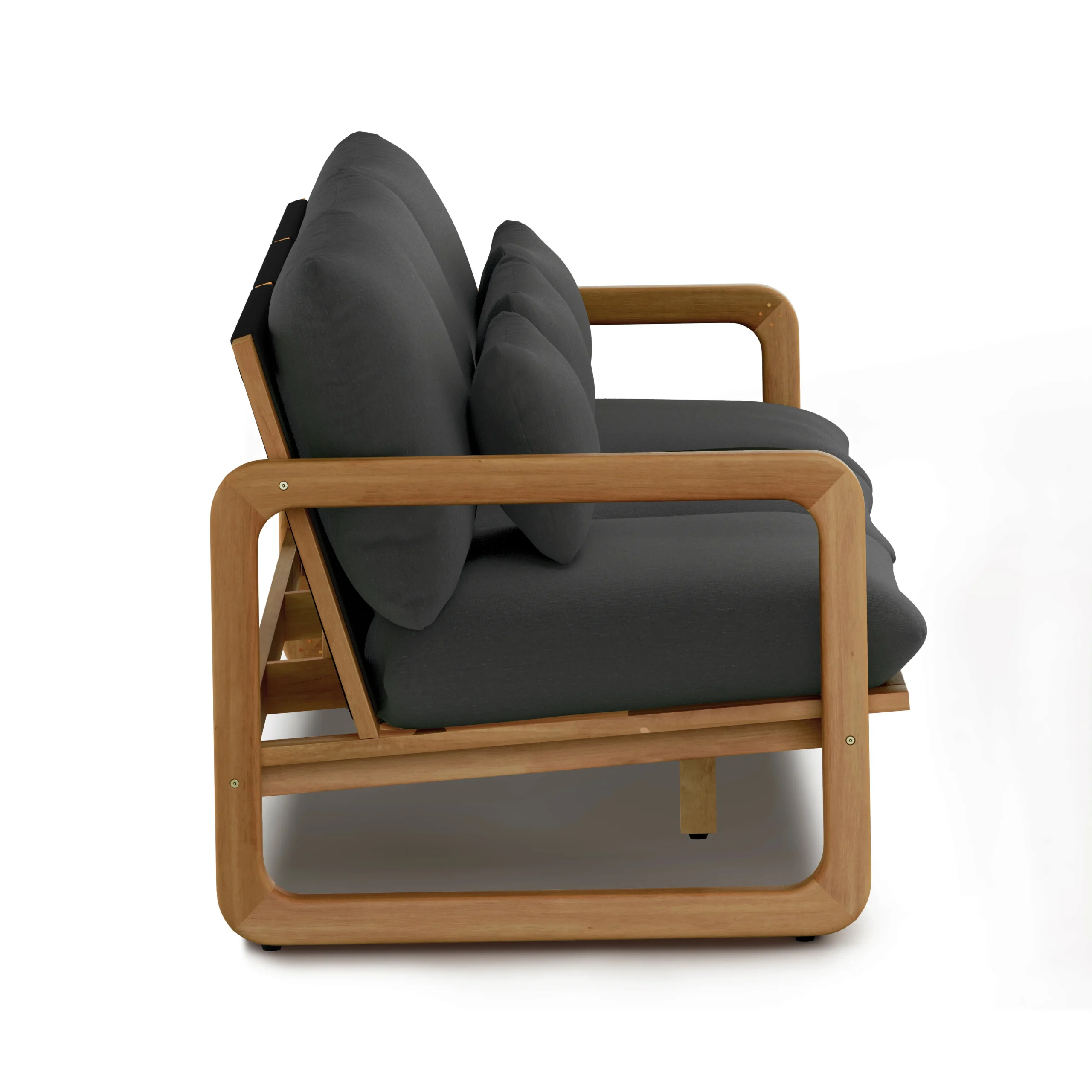 Laholm 88_ Outdoor Sofa - Dravite Black - Image 13