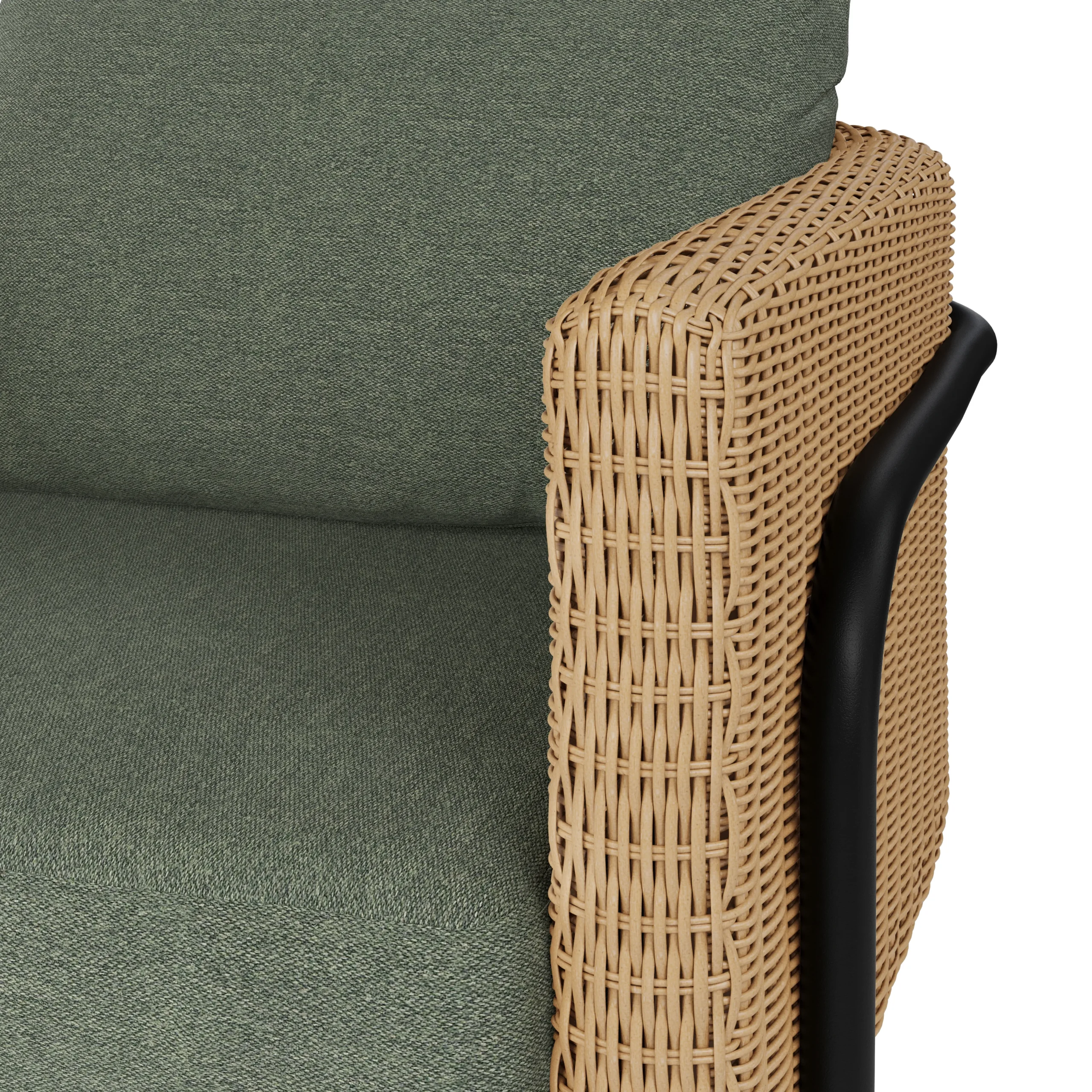 Aby 33_ Outdoor Lounge Chair - Dravite Green - Image 10
