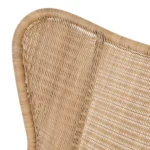 Beltaine 30.5_ Outdoor Rocking Lounge Chair - Wicker