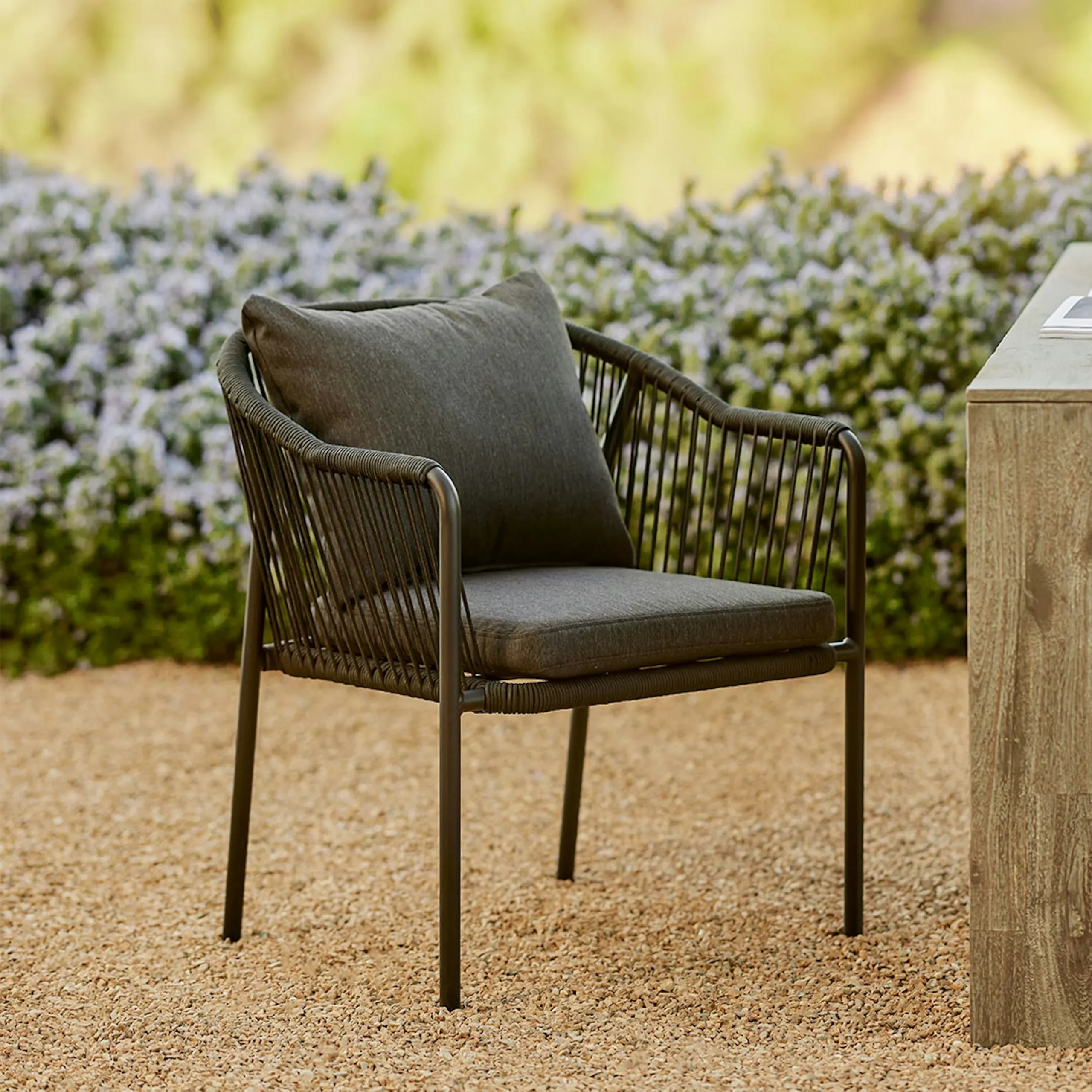 Calicut Outdoor Dining Chair - Coast Black