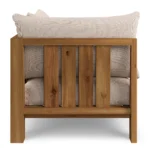 Cove 34.25_ Outdoor Corner Chair Module - Basket Beige