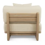 Daphne 34_ Outdoor Lounge Chair - Dravite Ivory