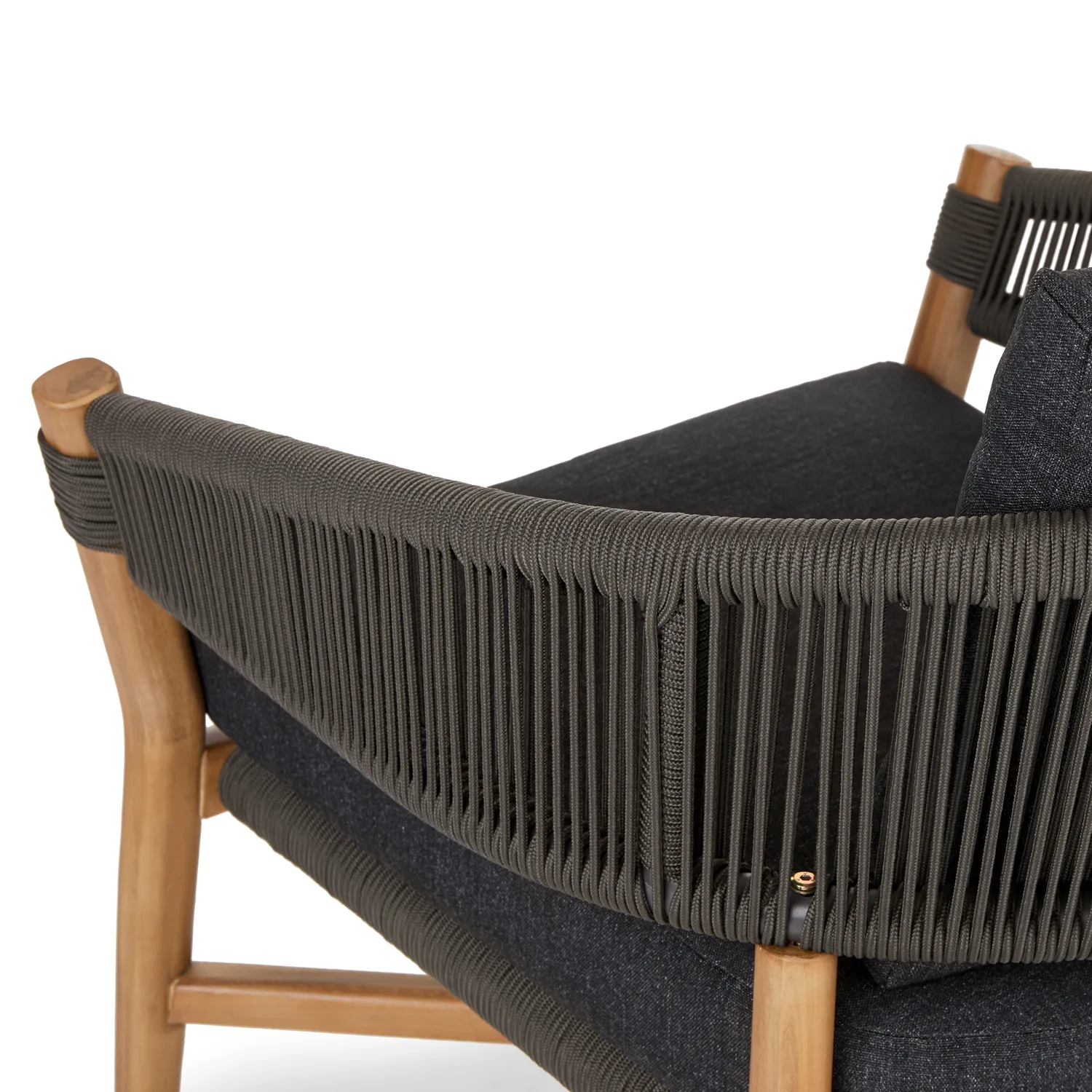 Makali 27_ Outdoor Lounge Chair - Slate Gray - Image 3