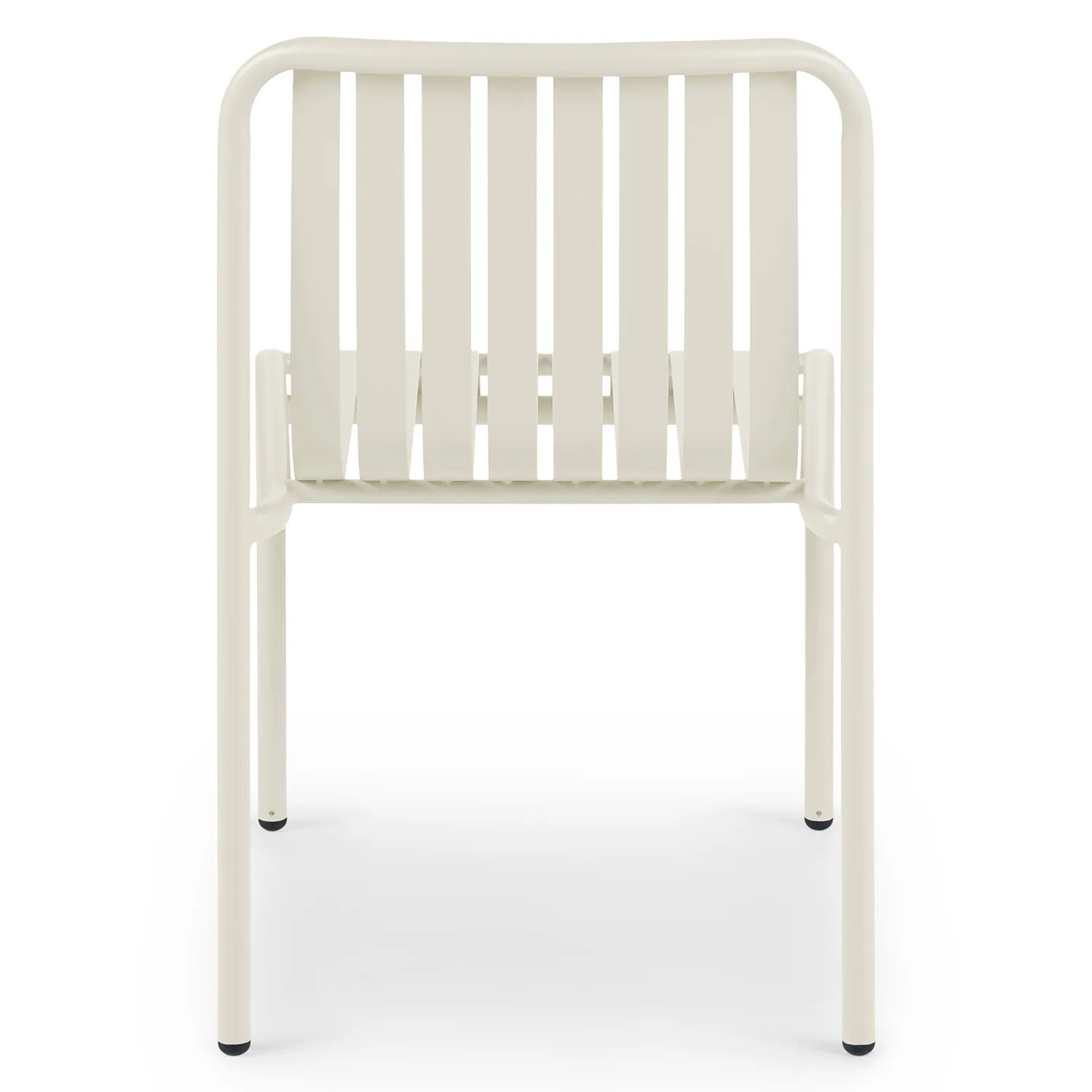 Sarek Outdoor Stackable Dining Chair - Taupe - Image 3
