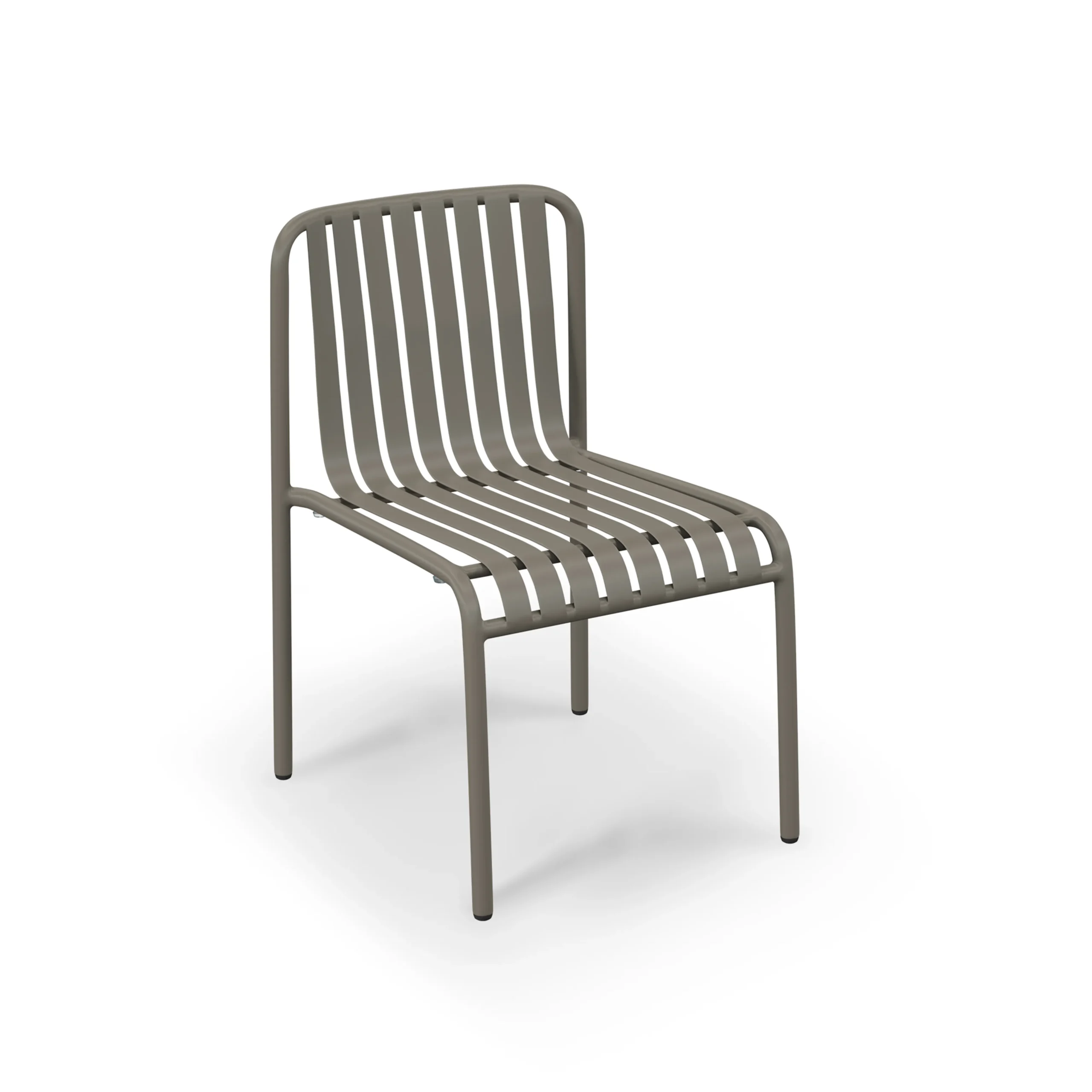 Sarek Outdoor Stackable Dining Chair - Warm Stone - Image 10