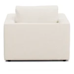 Riley 42_ Lounge Chair - Ivory Wool Bouclé