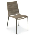 Zina Outdoor Stackable Dining Chair - Grove Green
