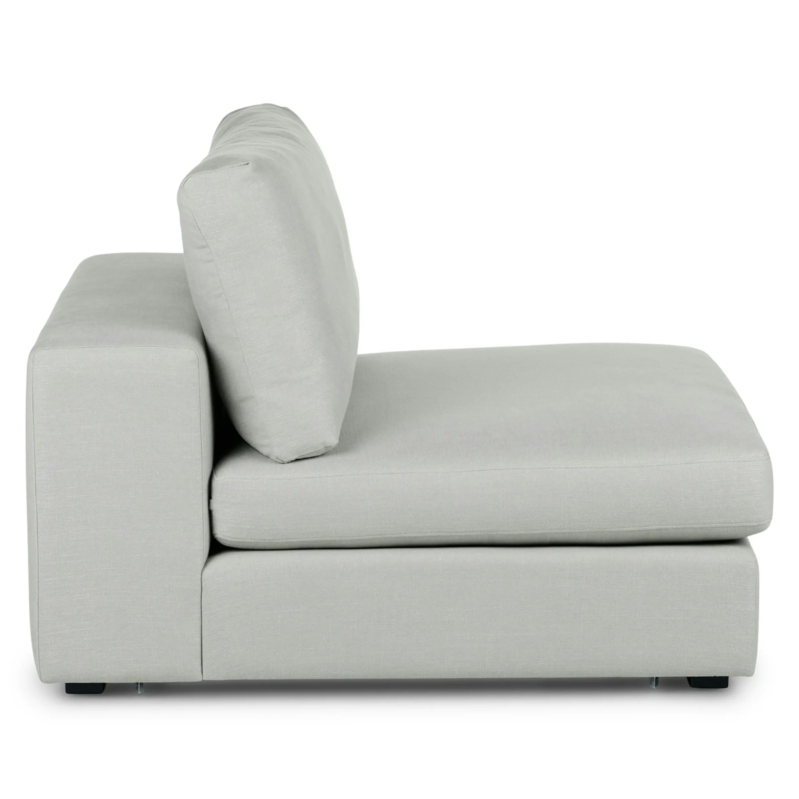 Beta 39.5_ Armless Chair Module - Welsh Gray - Image 7