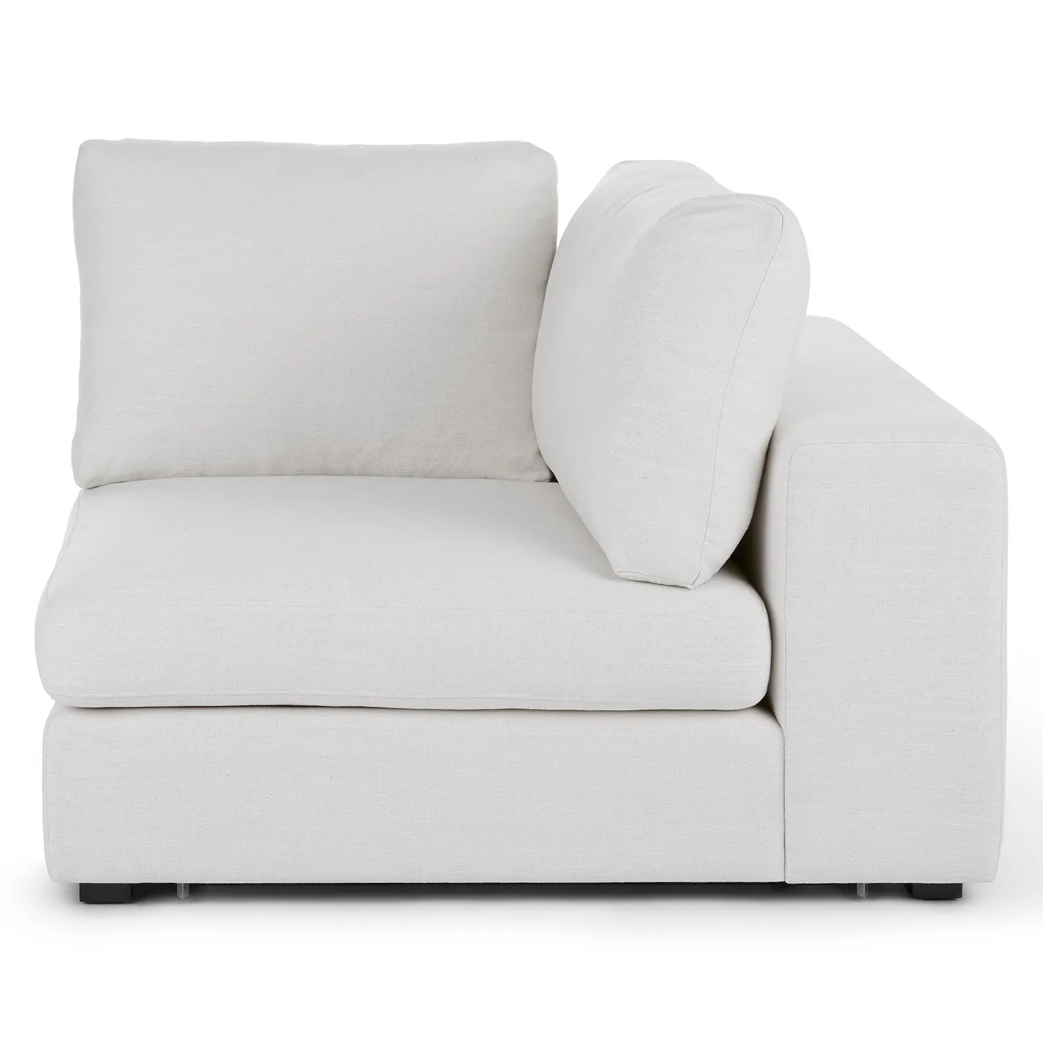 Beta 45_ Corner Chair Module - Quartz White - Image 8