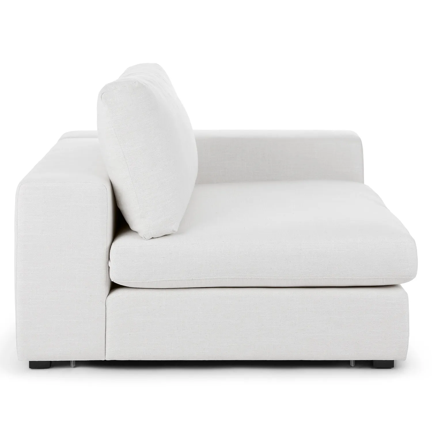 Beta 49_ Right Arm Chair Module - Quartz White - Image 12