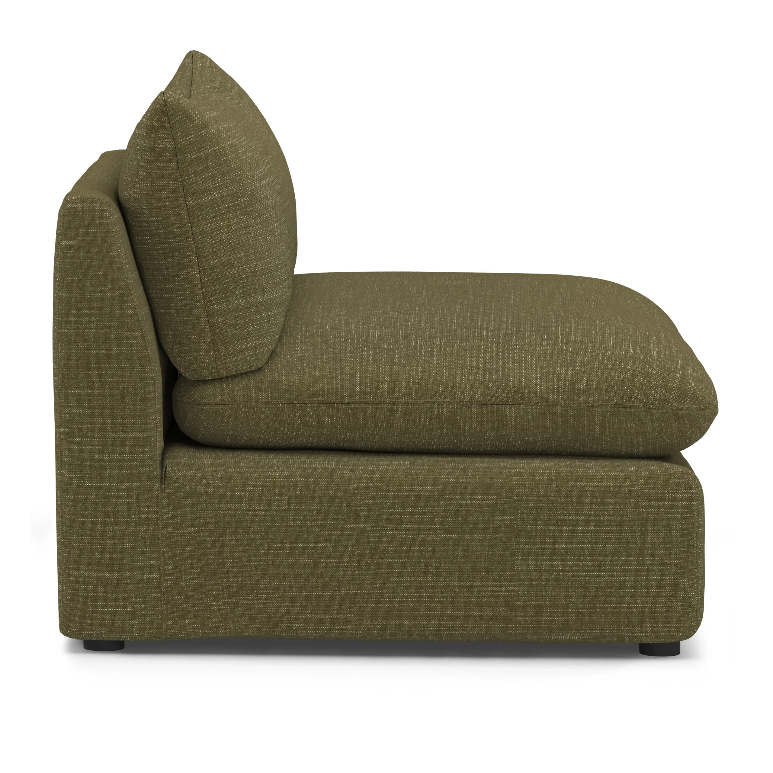 Leigh 39.5_ Armless Chair Module - Napa Moss - Image 10