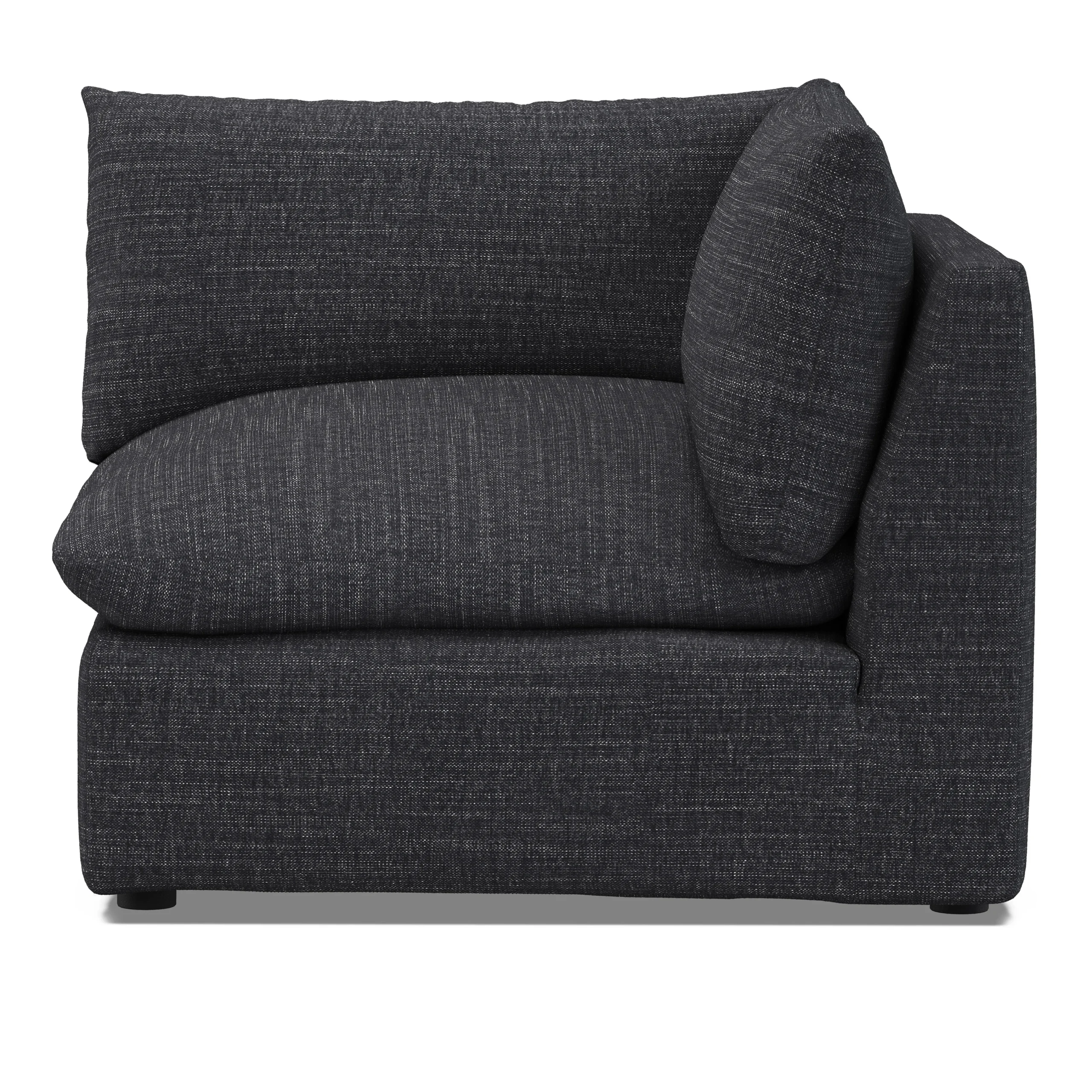 Leigh 41_ Corner Chair Module - Napa Charcoal - Image 12