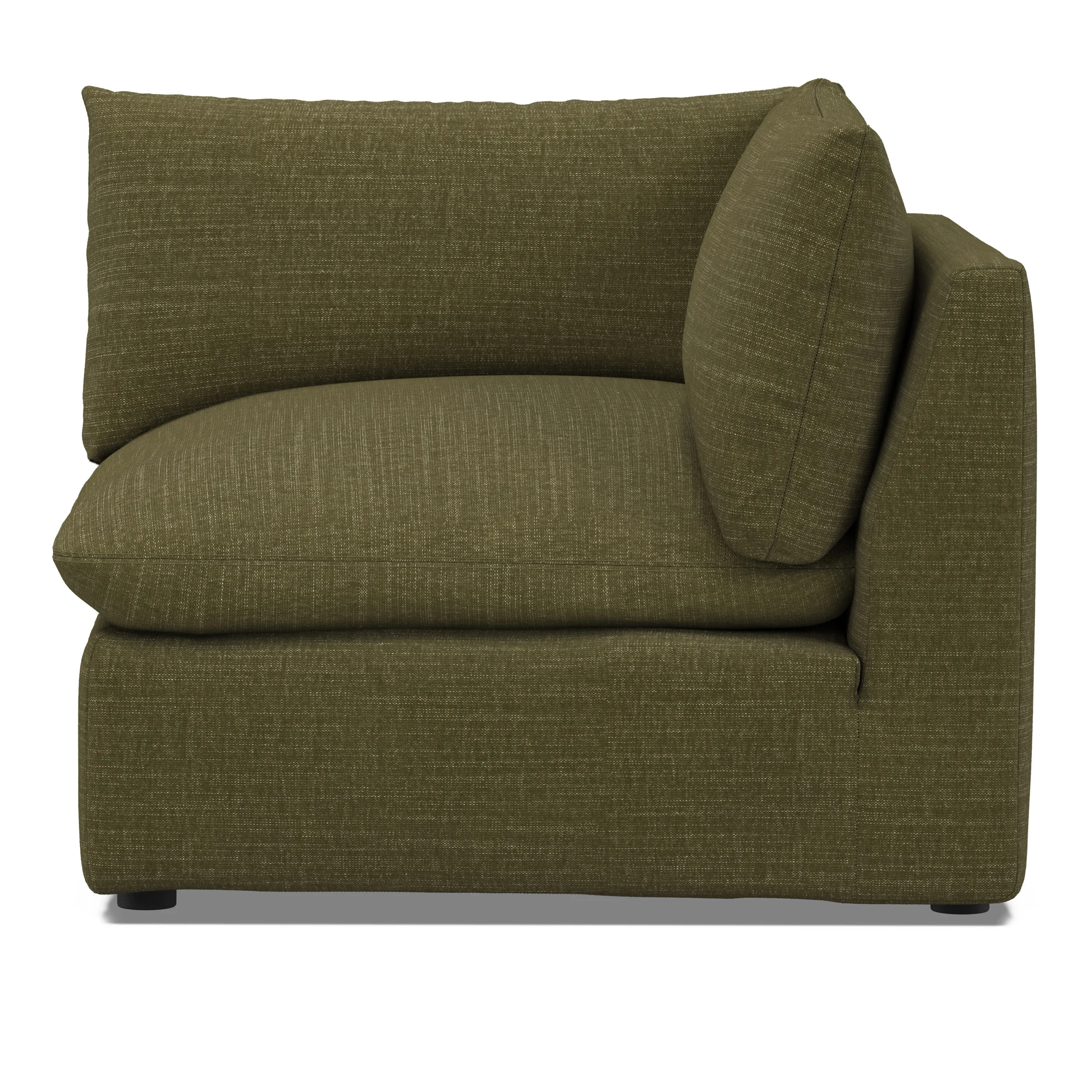 Leigh 41_ Corner Chair Module - Napa Moss - Image 10