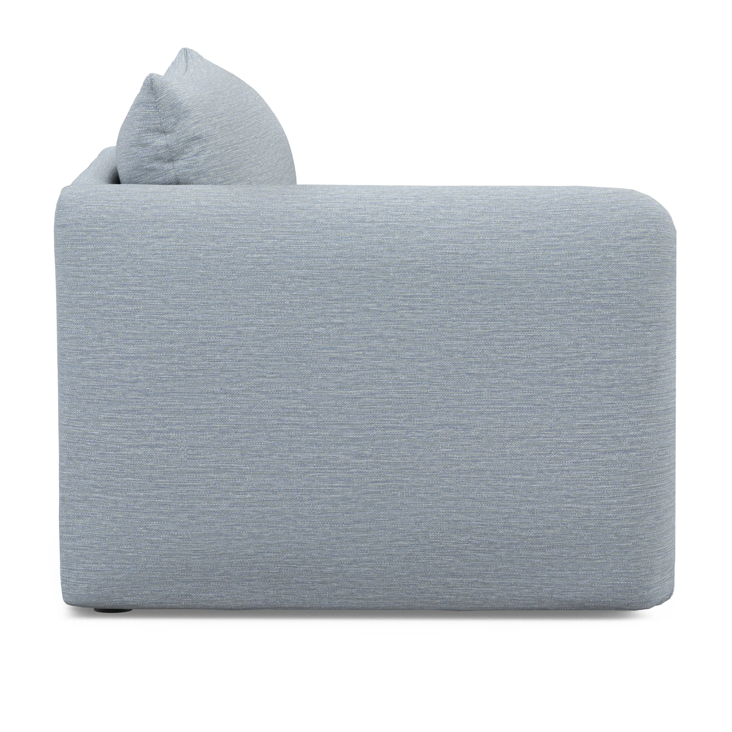 Leigh 46_ Left Arm Module - Silver Light Blue - Image 14