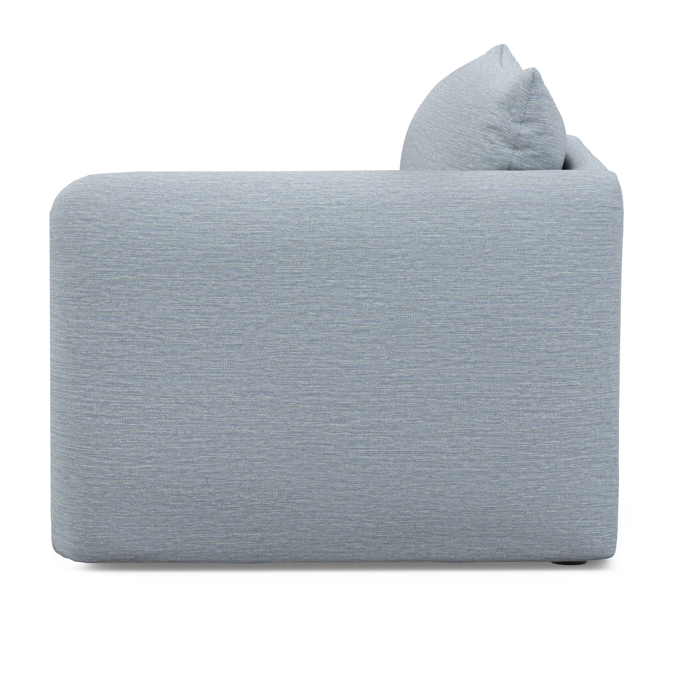 Leigh 46_ Right Arm Module - Silver Light Blue - Image 14