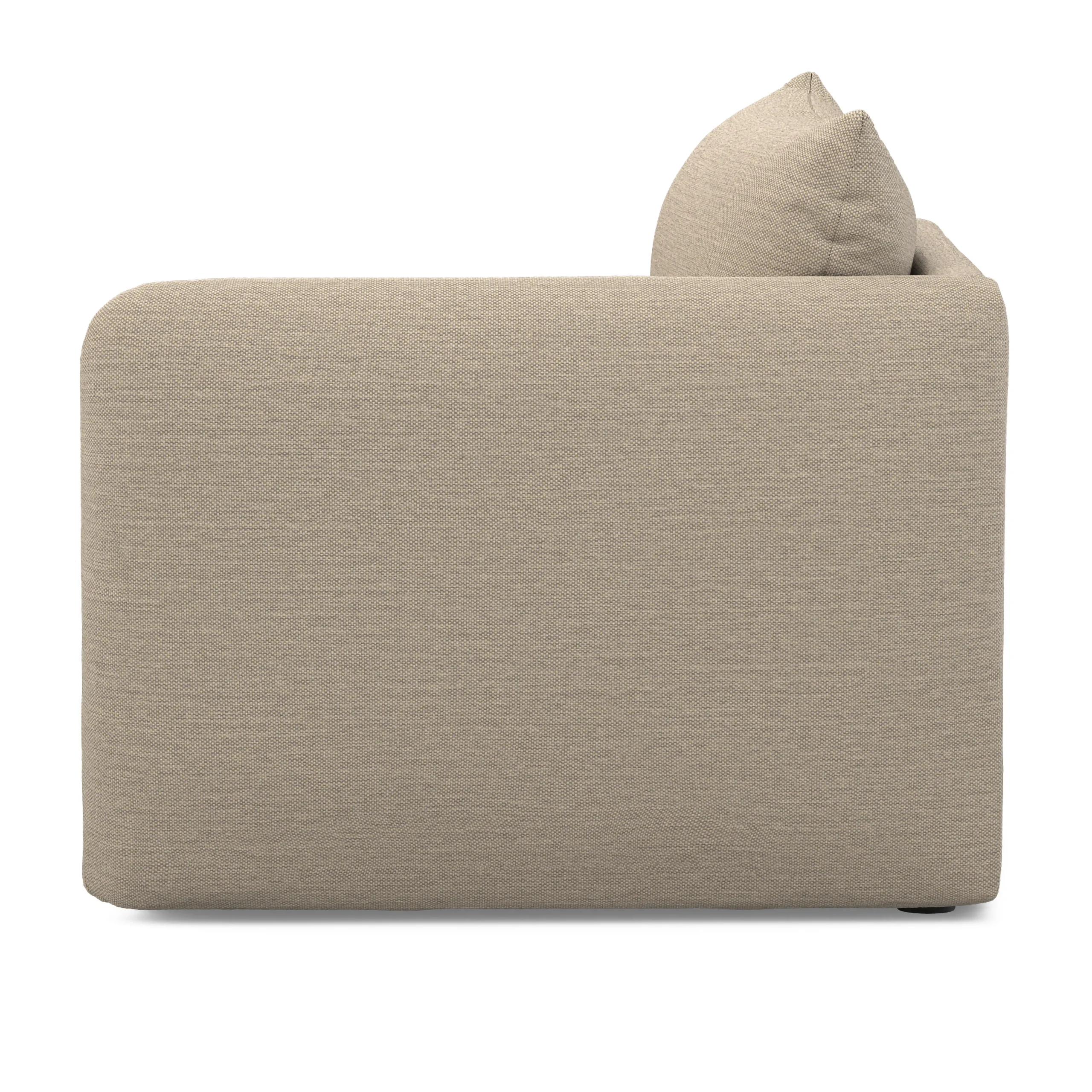Leigh 46_ Right Arm Module - Silver Taupe - Image 14