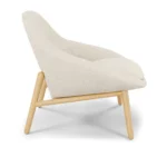 Sunny 32_ Lounge Chair - Ivory Wool Bouclé