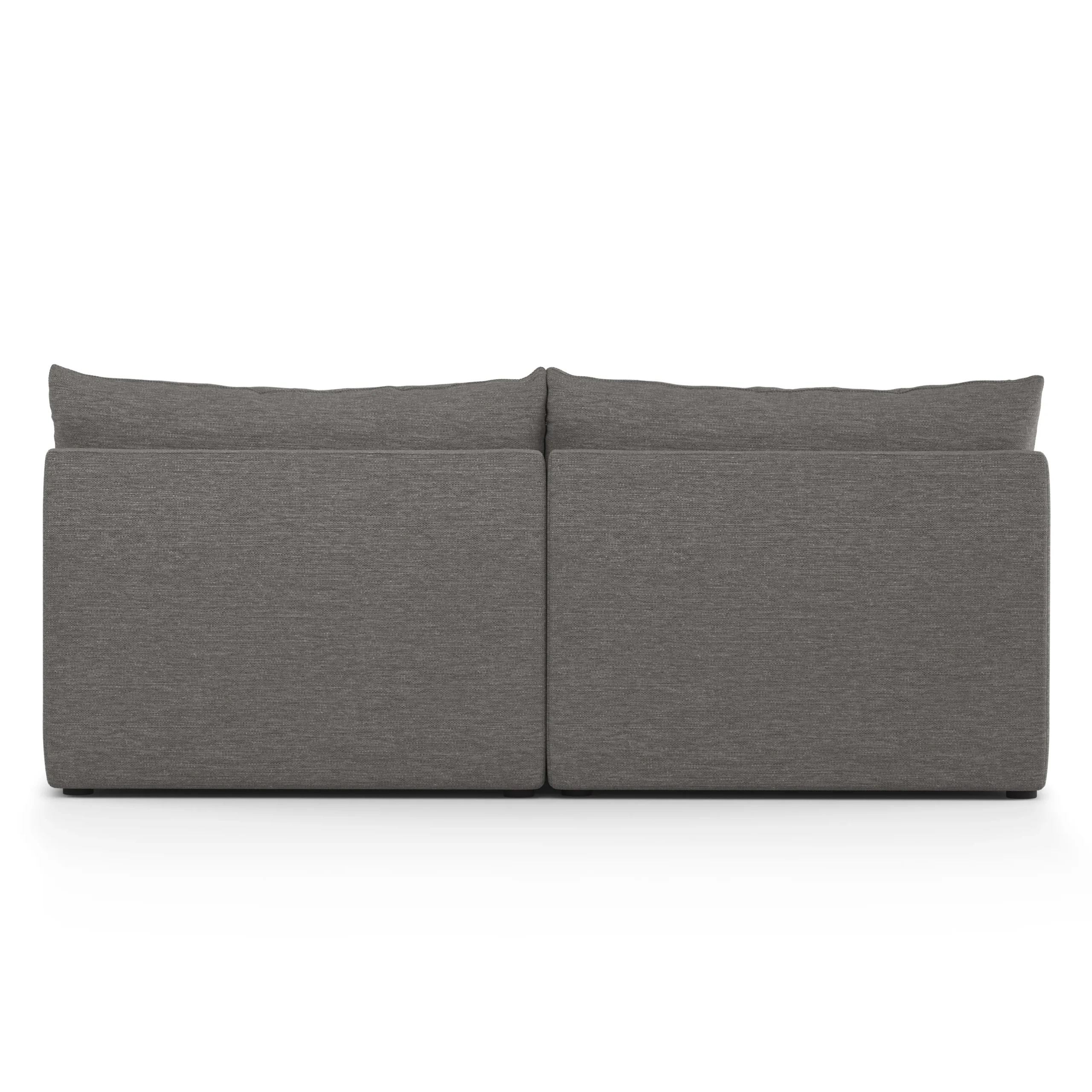 Leigh 79_ Armless Modular Sofa - Silver Gray - Image 10