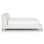 Abisko King Upholstered Bed - Quartz White