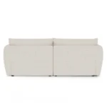 Leigh 92_ Modular Sofa - Ivory Wool Bouclé