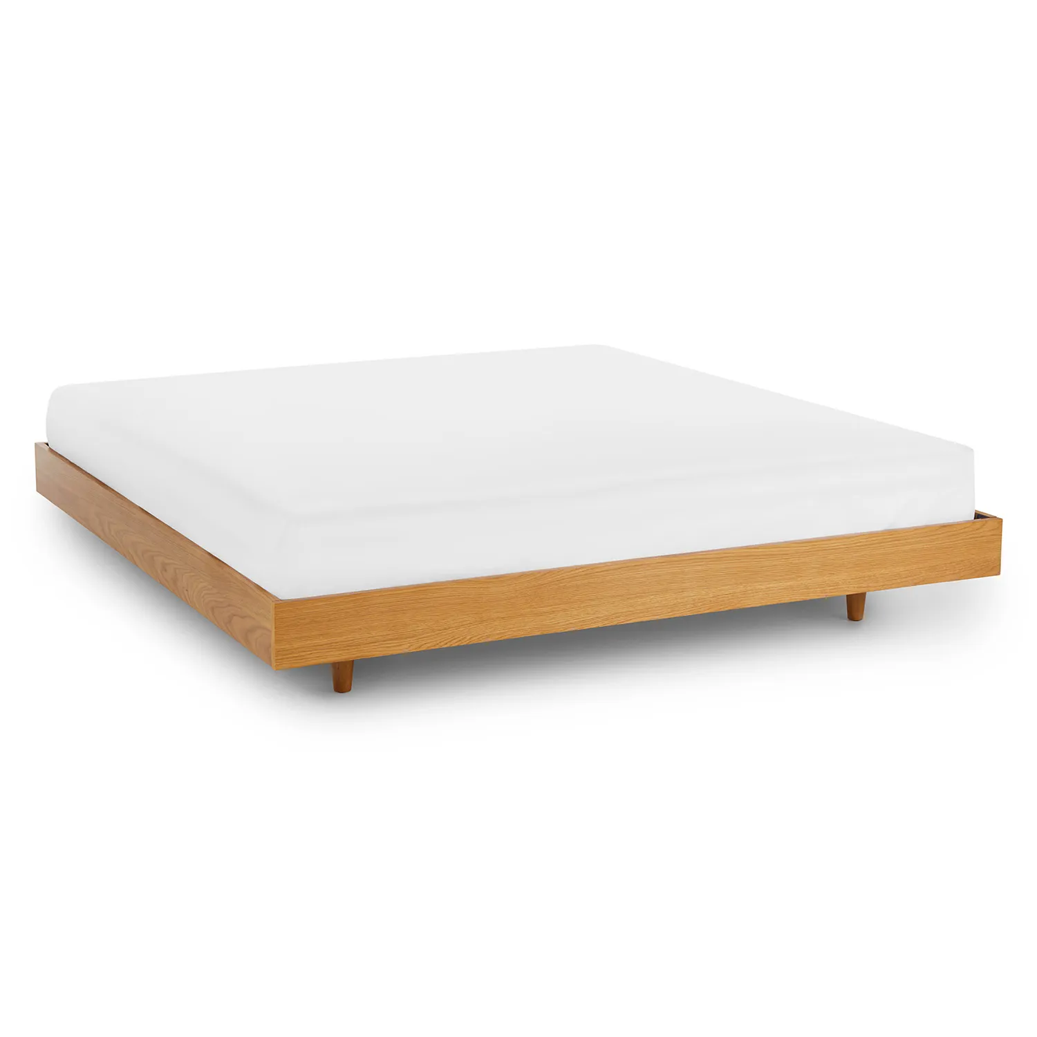 Basi King Bed Frame - Oak - Image 10