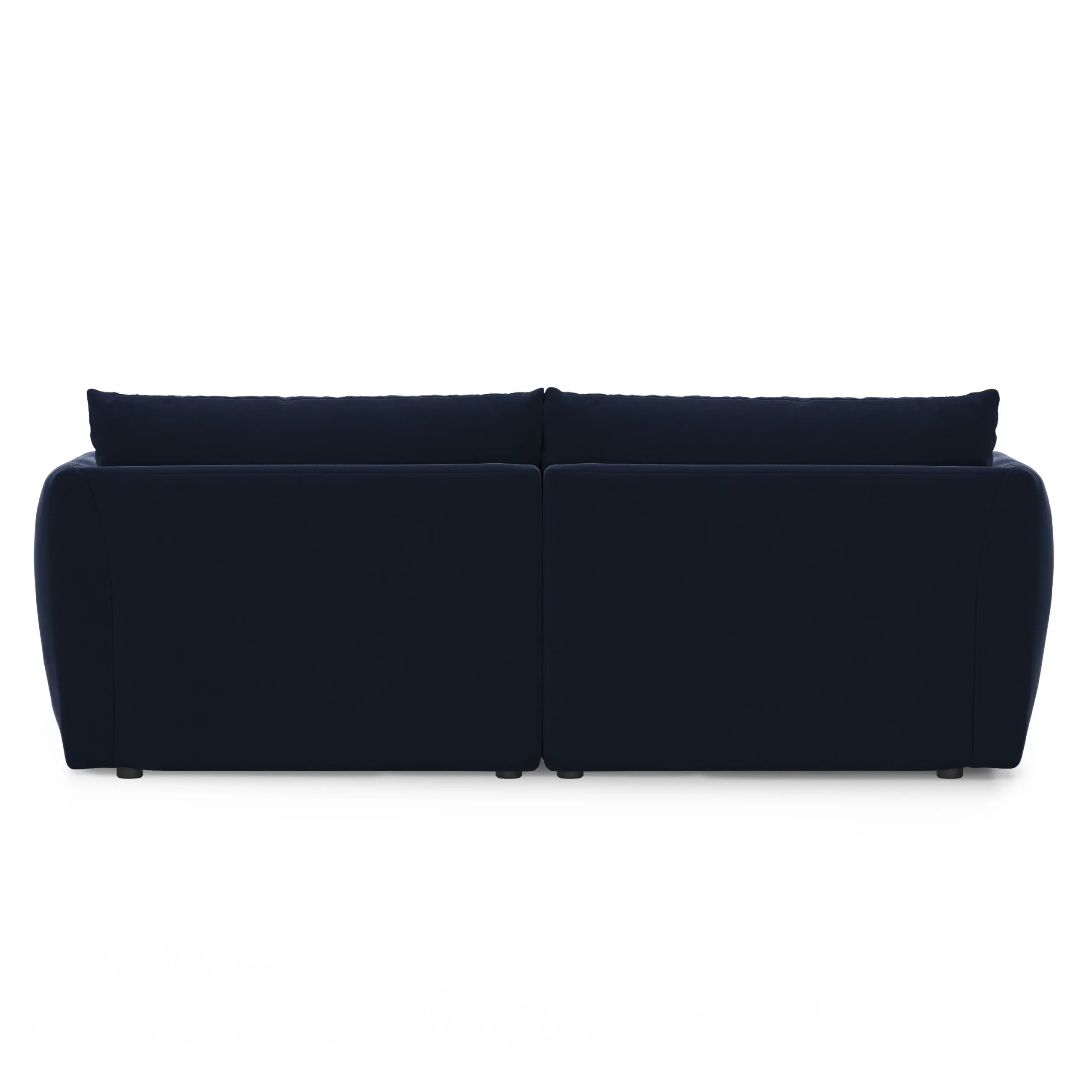 Leigh 92_ Velvet Modular Sofa - Hale Ink - Image 9