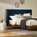 Basi King Bed Frame - Walnut
