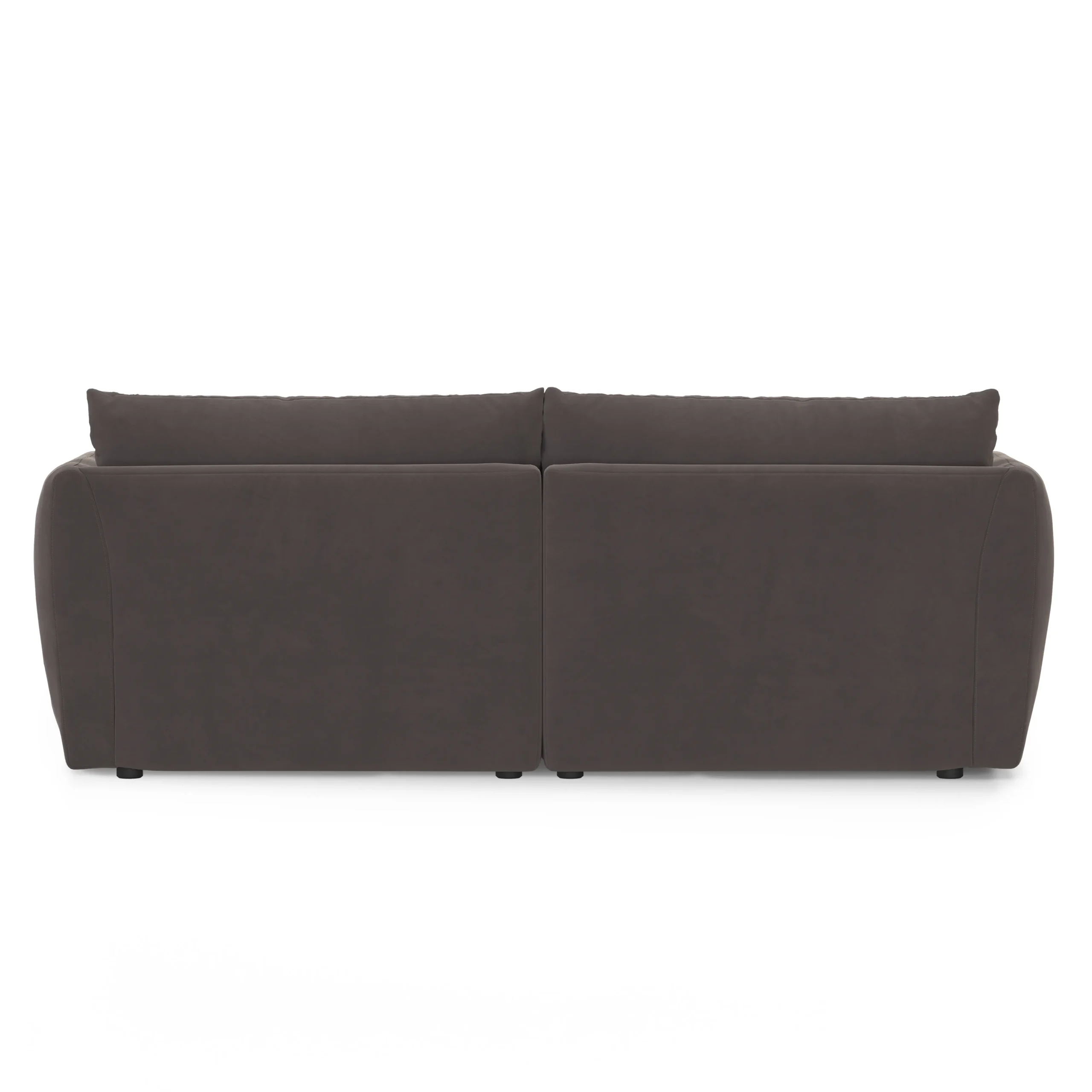 Leigh 92_ Velvet Modular Sofa - Hale Warm Gray - Image 10