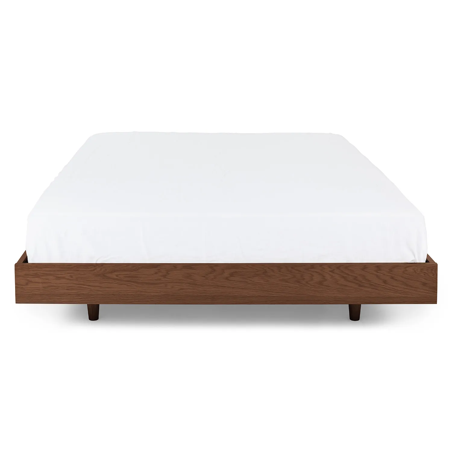 Basi Queen Bed Frame - Walnut - Image 12