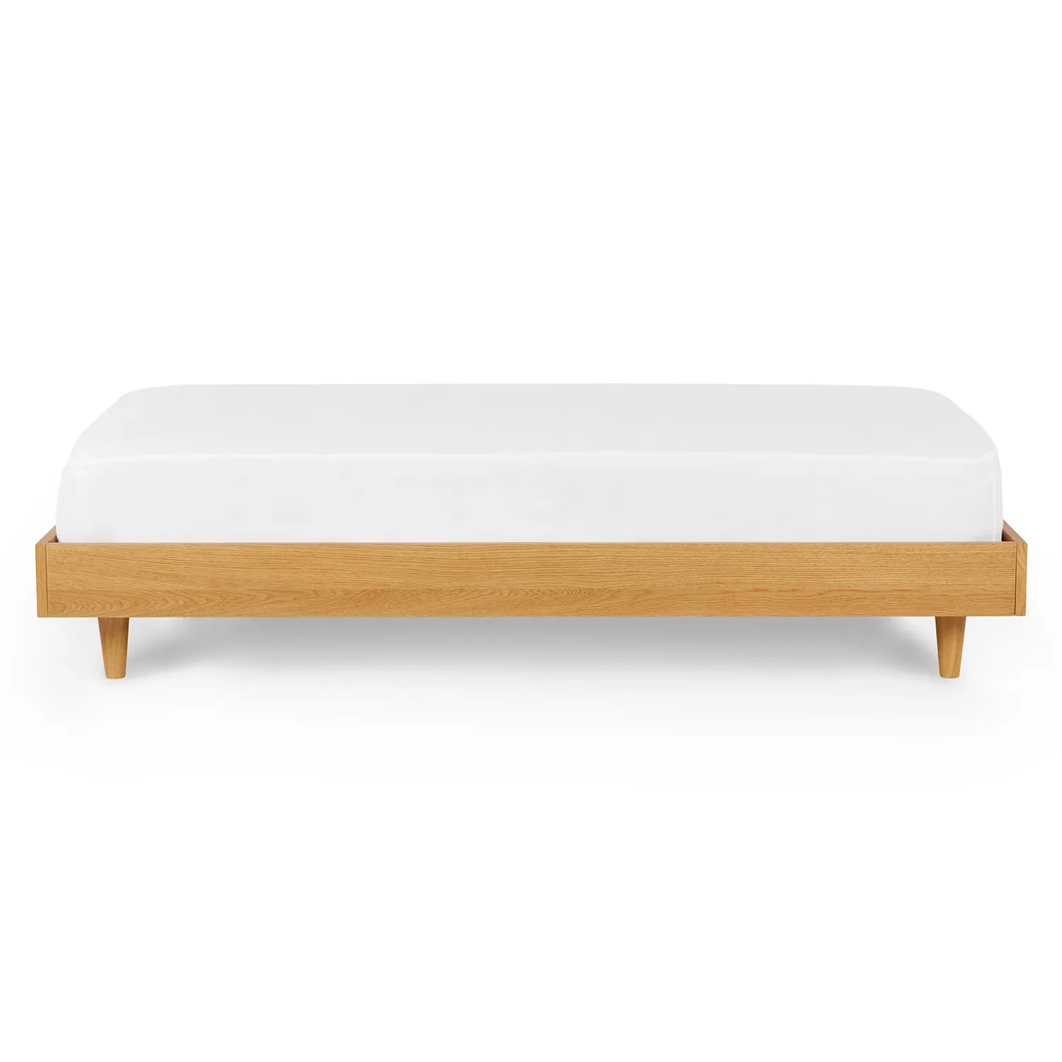 Basi Twin Bed Frame - Oak - Image 11
