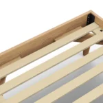 Basi Twin Bed Frame - White Oak