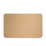 Bjorn Queen Upholstered Bed - White Oak and Ratine Ivory