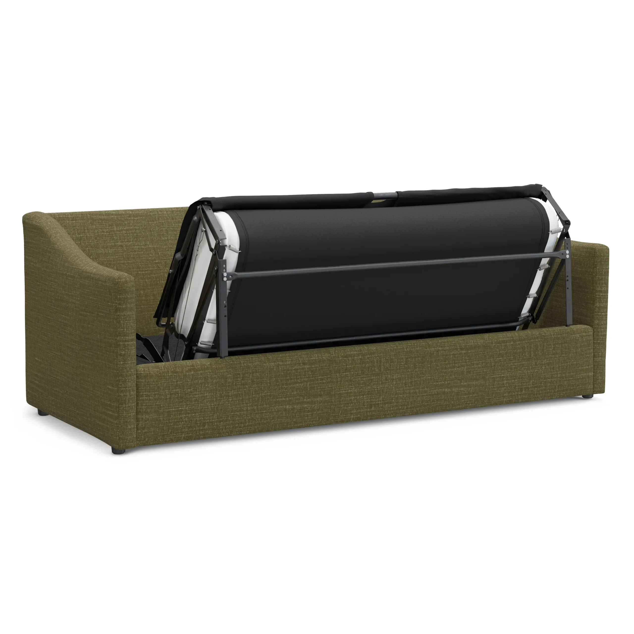 Landry 84.5_ Sofa Bed - Napa Moss - Image 5