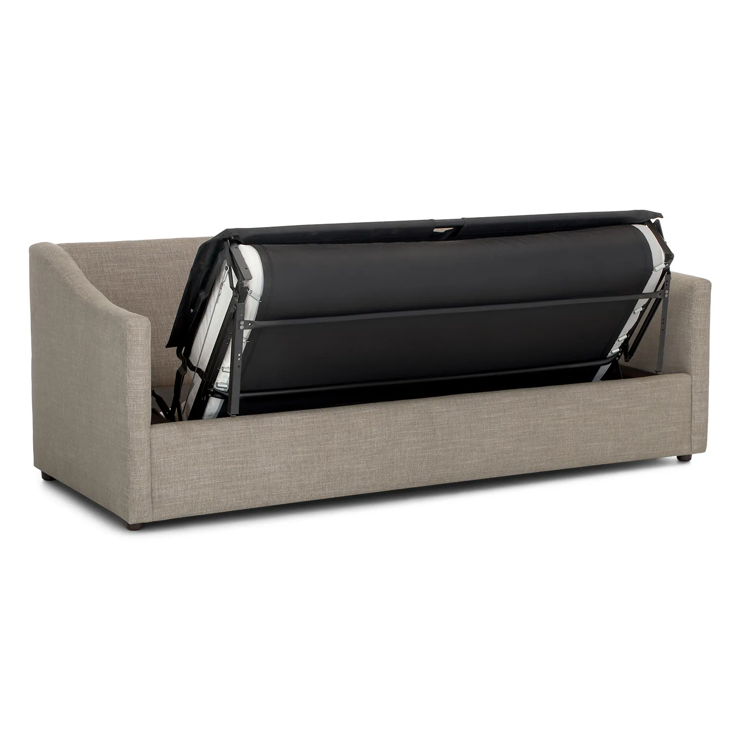 Landry 84.5_ Sofa Bed - Napa Taupe - Image 5