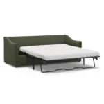 Landry 84.5_ Velvet Sofa Bed - Hale Fir Green