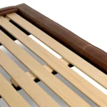 Cigar Queen Leather Storage Bed - Rawhide Brown