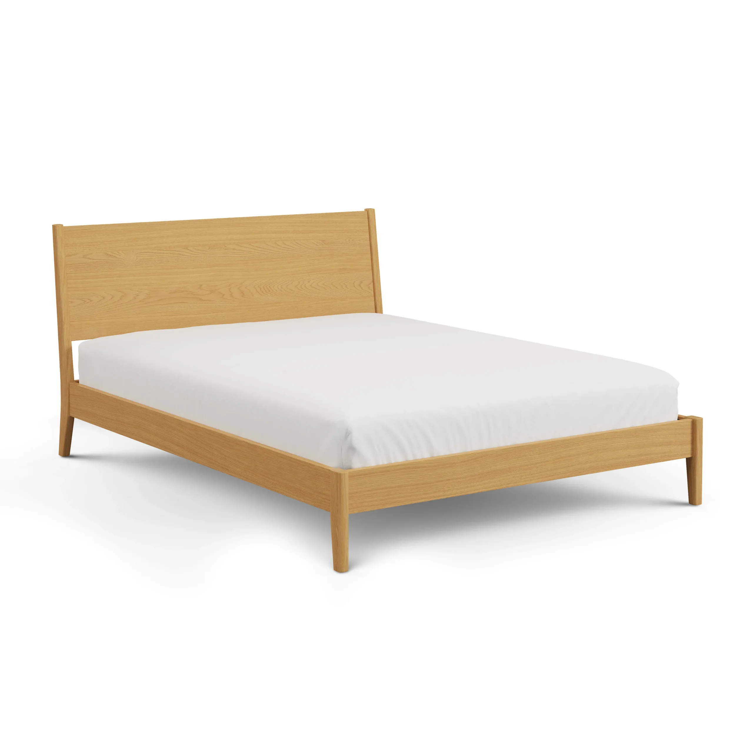 Cooper Queen Low Profile Bed - Natural Oak - Image 15