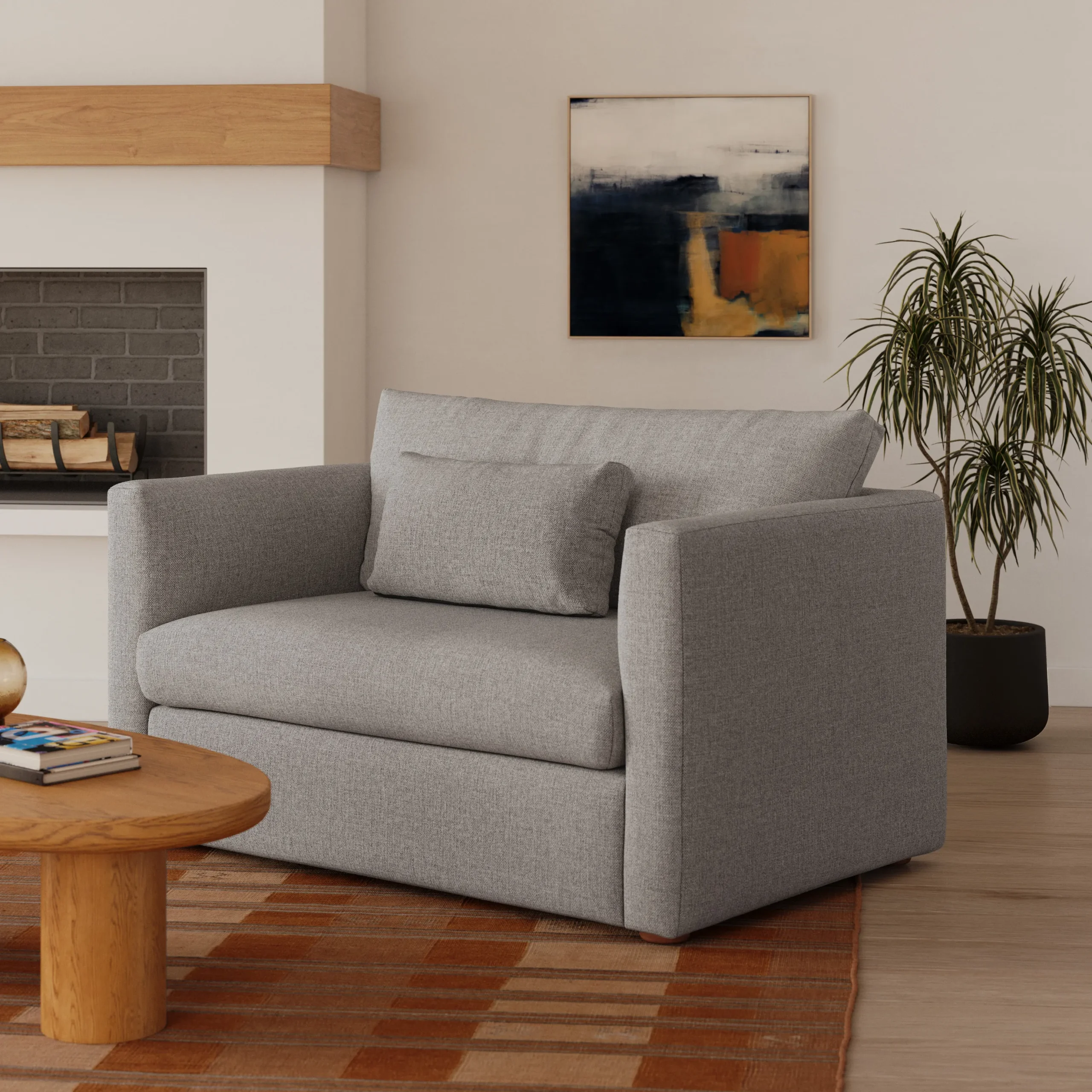Marina 57_ Sleeper Chair - Hestia Gray - Image 10