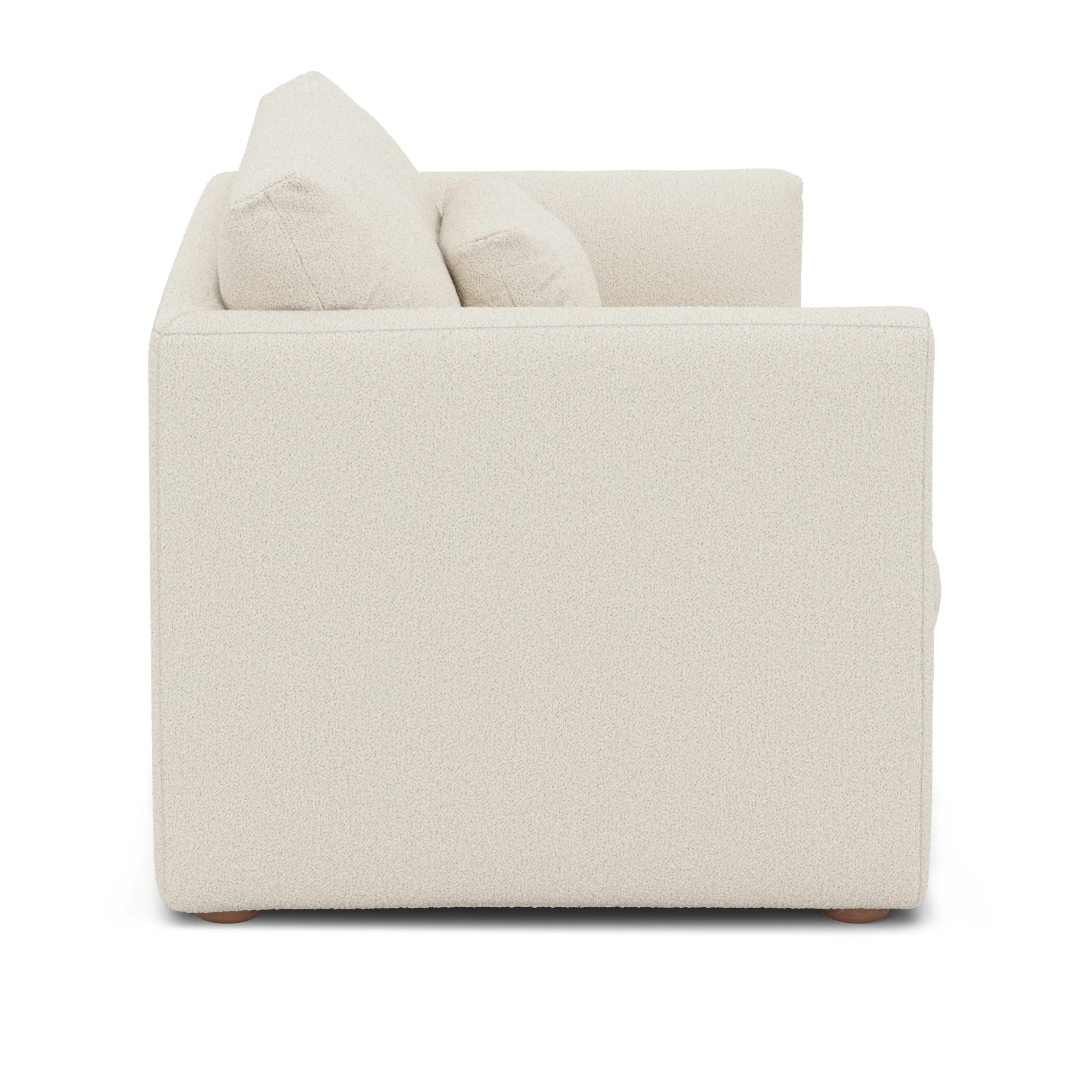 Marina 57_ Sleeper Chair - Ivory Wool Bouclé - Image 5