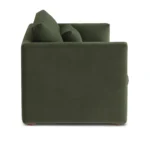 Marina 57_ Velvet Sleeper Chair - Hale Fir Green
