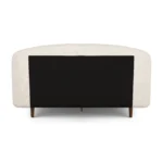 Kayra Queen Upholstered Bed - Ivory Bouclé