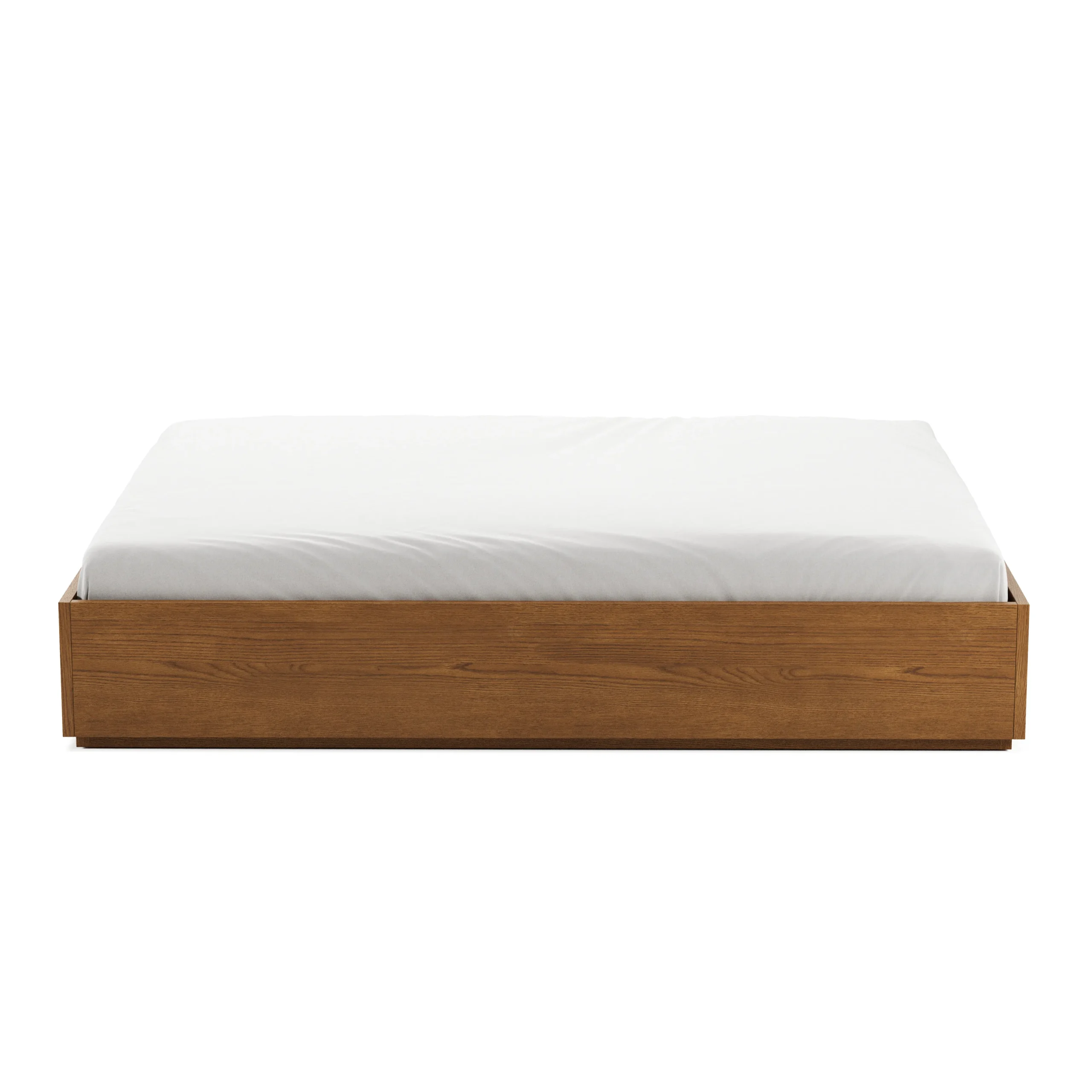 Leif Queen Platform Bed - Smoked Oak - Image 8