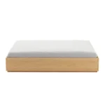 Leif Queen Platform Bed - White Oak